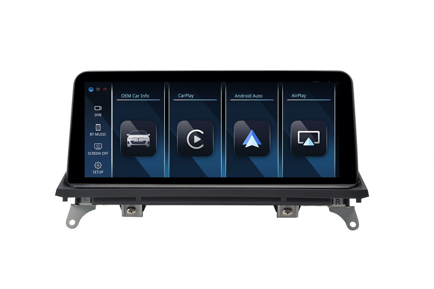 Linux screen installed in BMW X5 E70