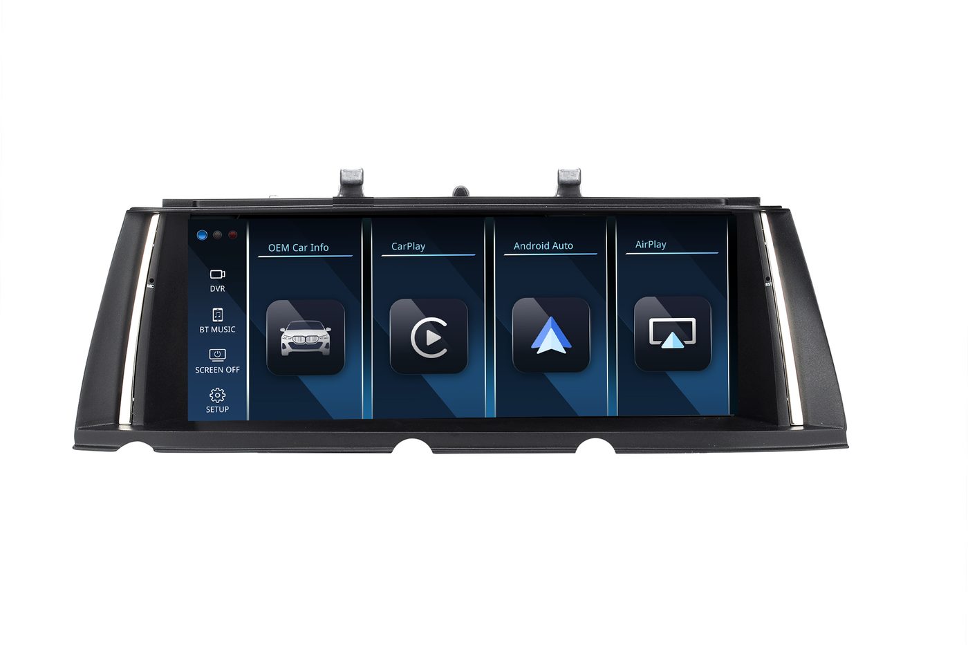 Linux screen installed in BMW 7 Series F01