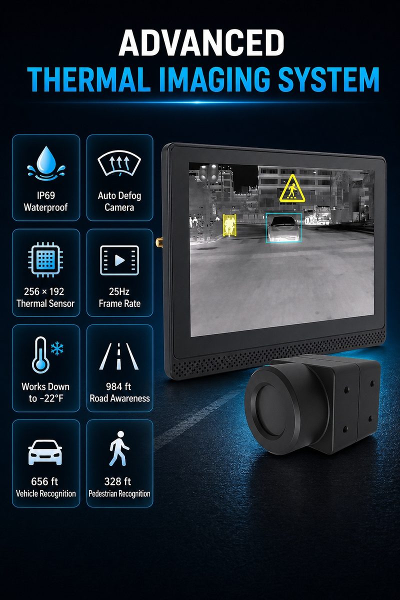 Advanced thermal imaging system feature overview
